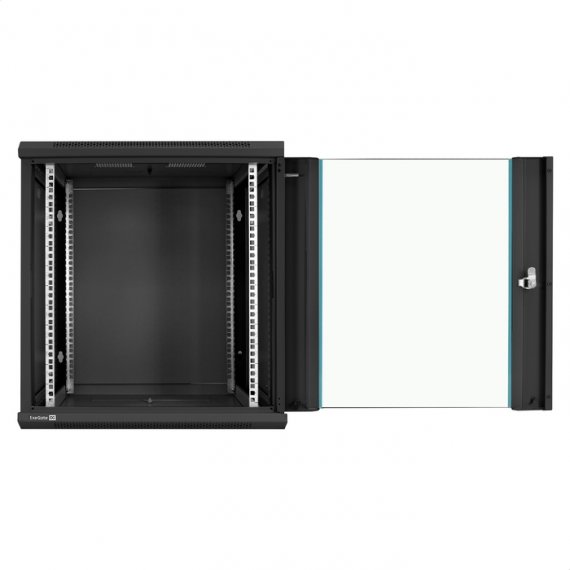 Фотография товара 'ExeGate EX298609RUS Шкаф телекоммуникационный EC-WM-12U.450.G.BLACK'