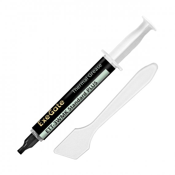 Фотография товара 'Exegate EX296092RUS Термопаста ETТ-3WMK Standard PLUS (3,2 Вт/(м•К)'