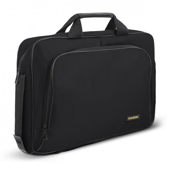 Фотография товара 'Exegate EX264611RUS Сумка Office F1596 Black для ноутбуков до 15.6"'