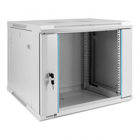 Фотография товара 'ExeGate EX298601RUS Шкаф телекоммуникационный EC-WM-9U.450.G.GREY'