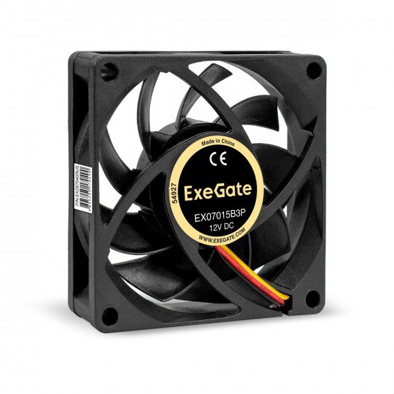 Фотография товара 'Exegate EX297040RUS Вентилятор 12В DC EX07015B3P'