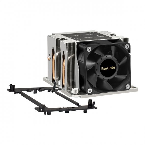 Фотография товара 'Exegate EX298970RUS Кулер+направляющая планка ESNK-P0068AP4.PWM.2U.3647.Cu + BKT-0126'