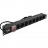 Фотография товара 'Exegate EX280845RUS Блок розеток с выключателем ServerPro PDU-19H806 Al-8S-C14-3CU-SW'